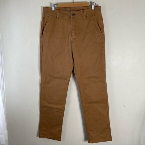 Toad & Co Men’s Mission Ridge Pant In TABAC VINTAGE WASH Sz 32X34 Organic Cotton - Picture 3 of 14